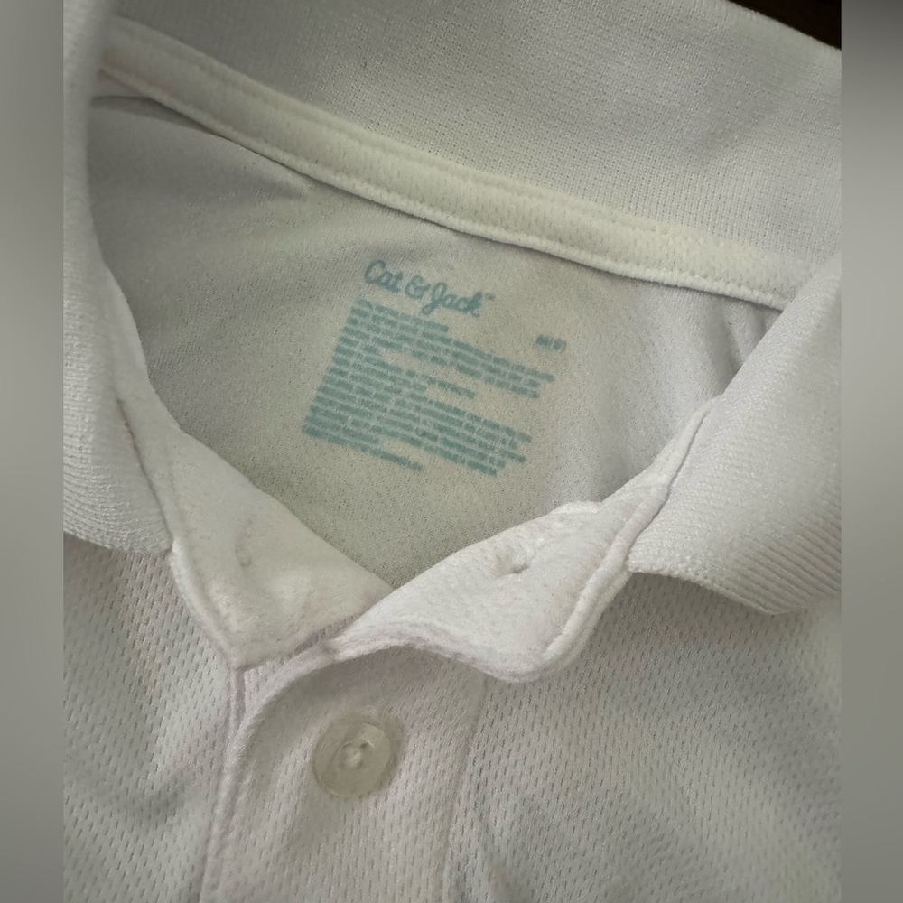 Cat & Jack short-sleeve school uniform polo shirt - Picture 2 of 2